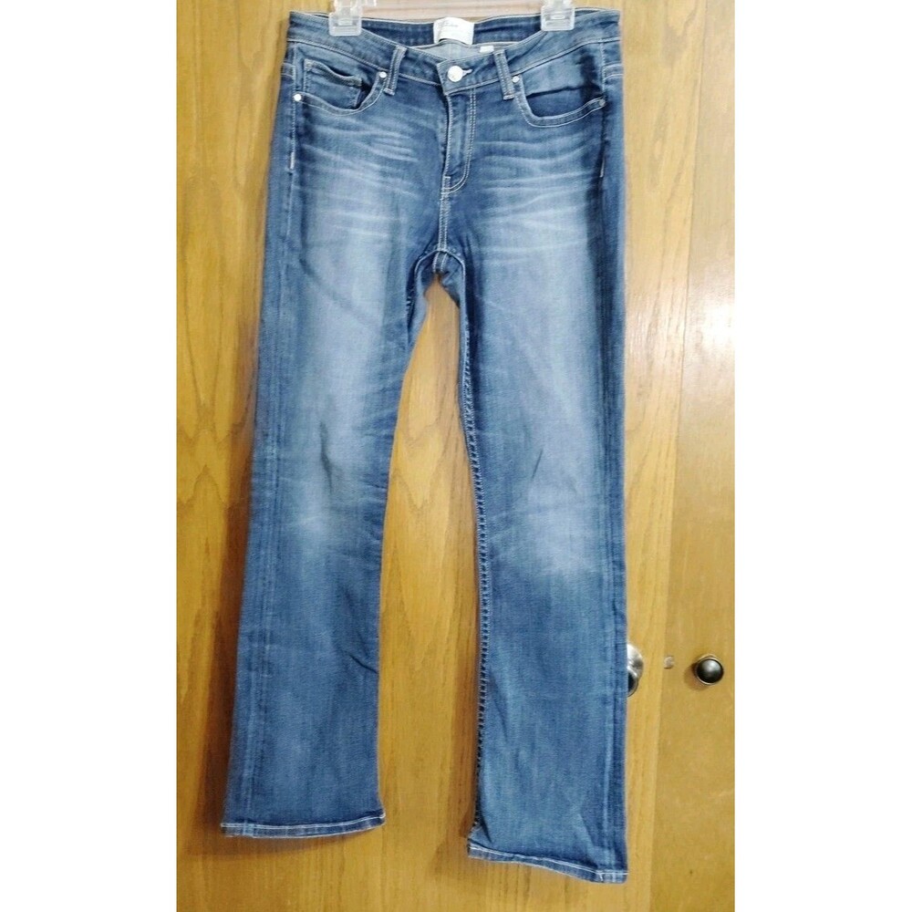 BKE Jeans Sz 30L  x 33.5 (measures 32.5) PAYTON Bootcut Blue Denim Cotton Blend